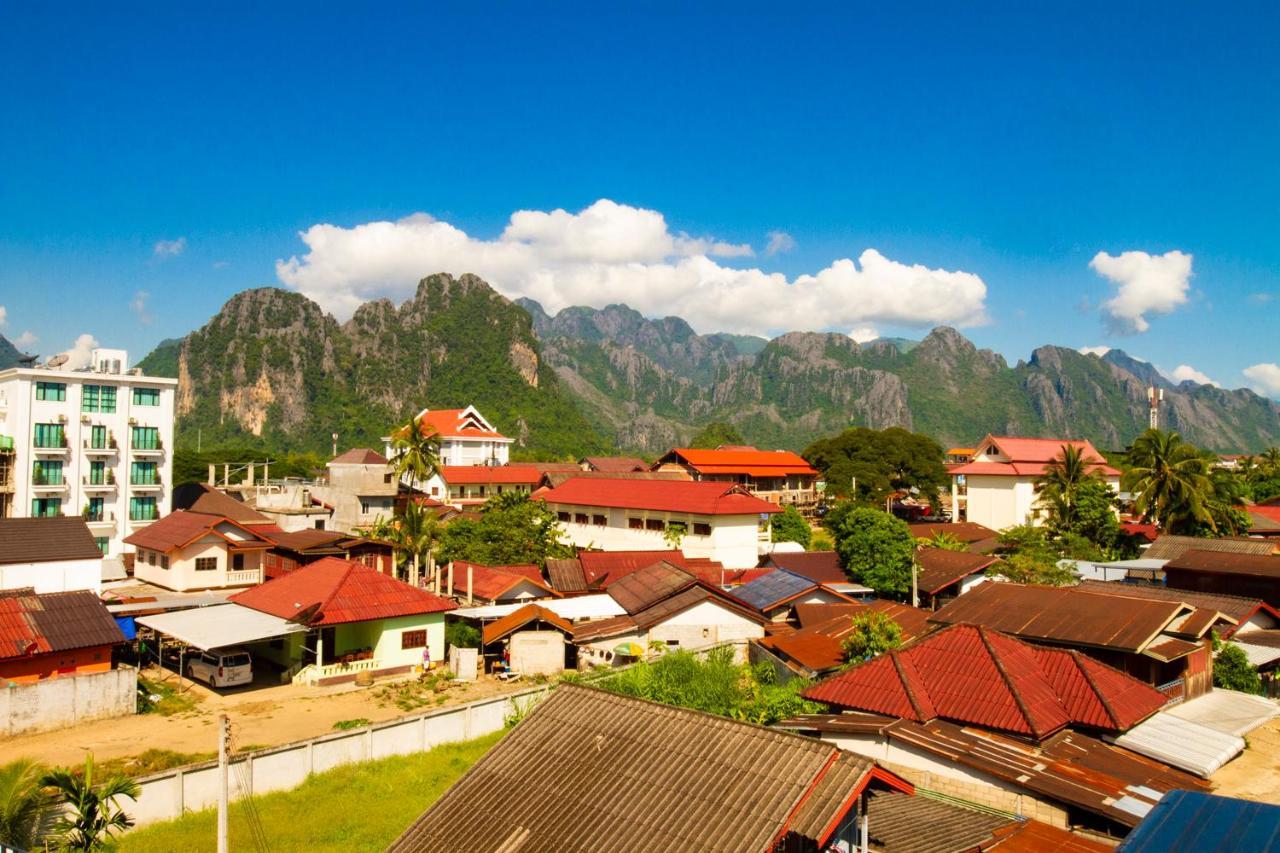 Vang Vieng Topview Hotel מראה חיצוני תמונה