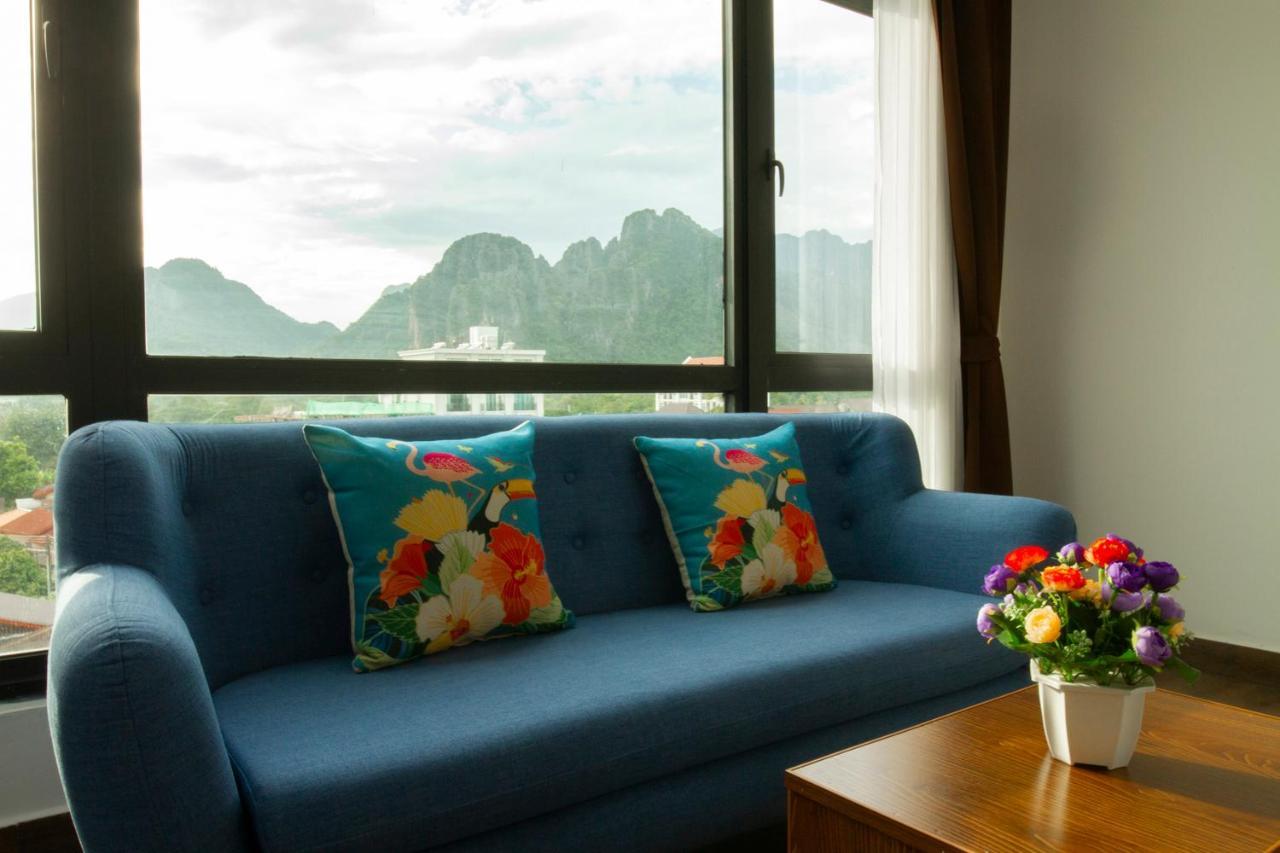 Vang Vieng Topview Hotel מראה חיצוני תמונה