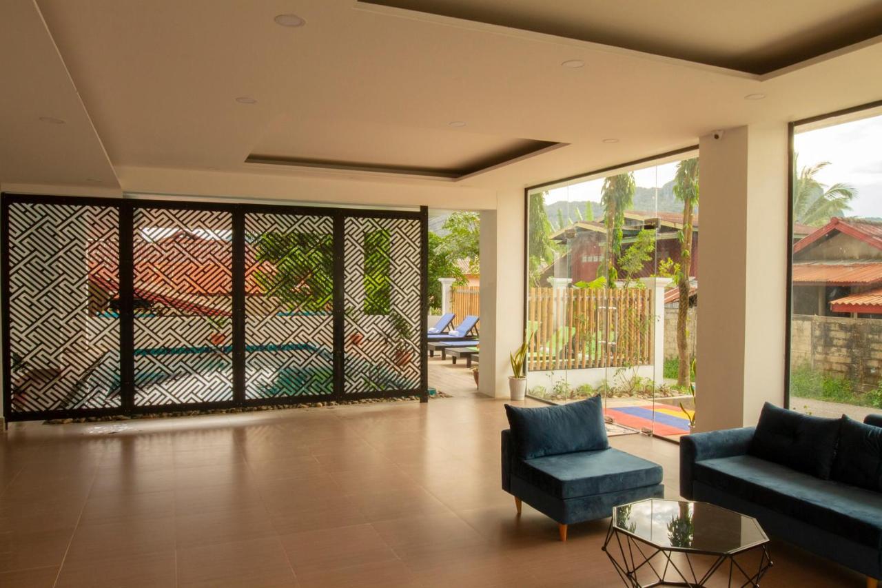 Vang Vieng Topview Hotel מראה חיצוני תמונה
