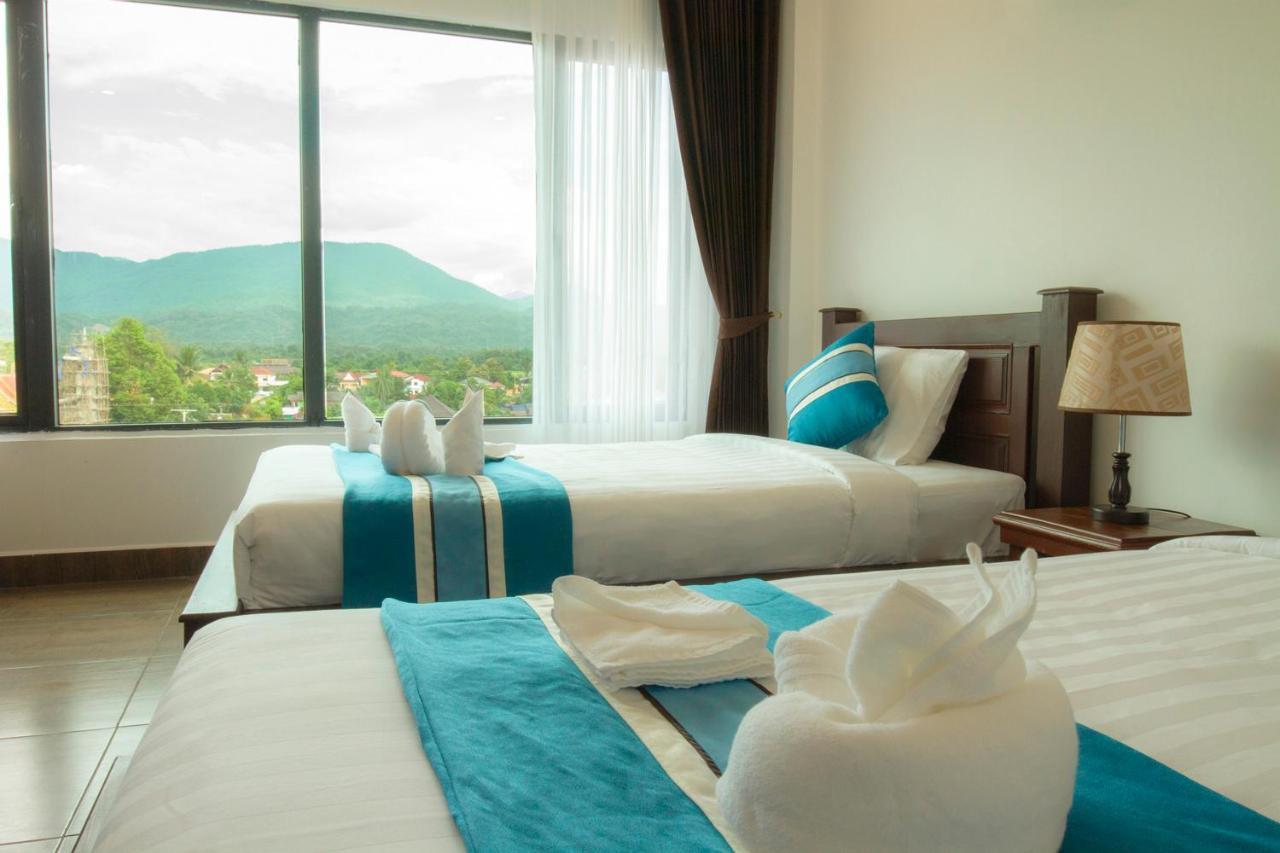 Vang Vieng Topview Hotel מראה חיצוני תמונה